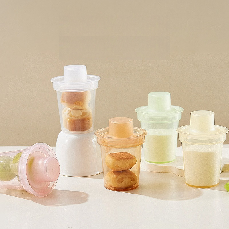 Baby Products Distributor - เครื่องจ่ายนมผงแบบพกพา, ป้องกันการรั่วซึม, กล่องแบ่งส่วนสำหรับเดินทาง, กระปุกเก็บนมผงสำหรับทารกแรกเกิด