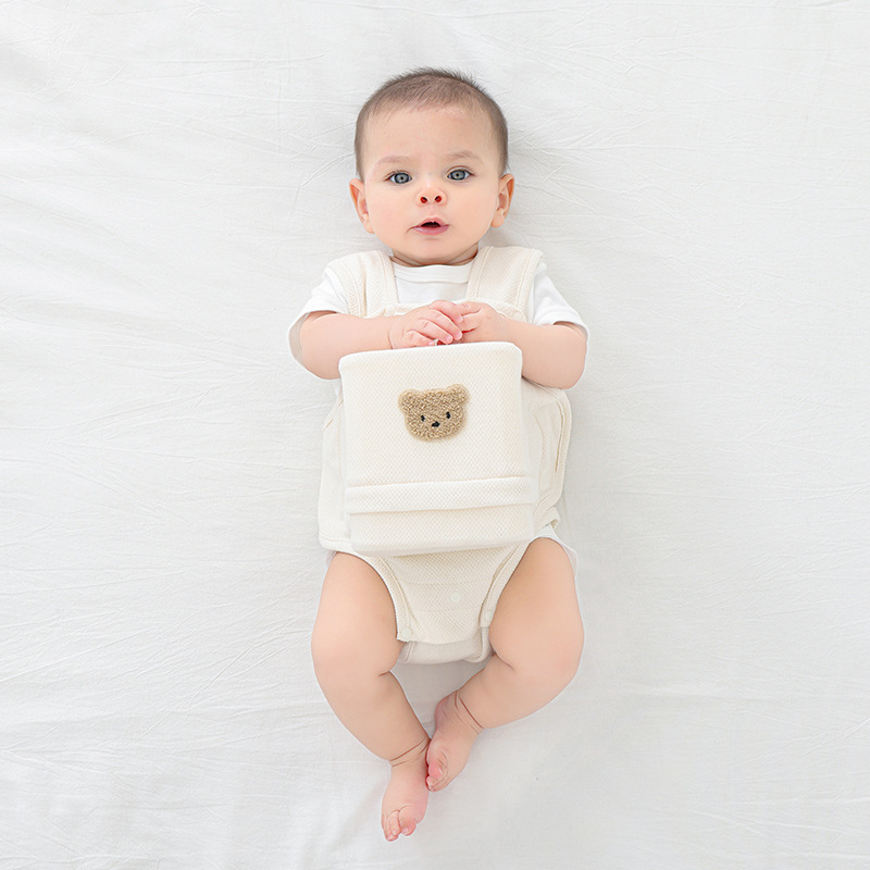 Anti-Roll Baby Pillow - หมอนข้างสำหรับทารกแรกเกิด ช่วยป้องกันการพลิกตัว ช่วยผ่อนคลาย ระบายอากาศได้ดี ทำจากผ้าฝ้าย