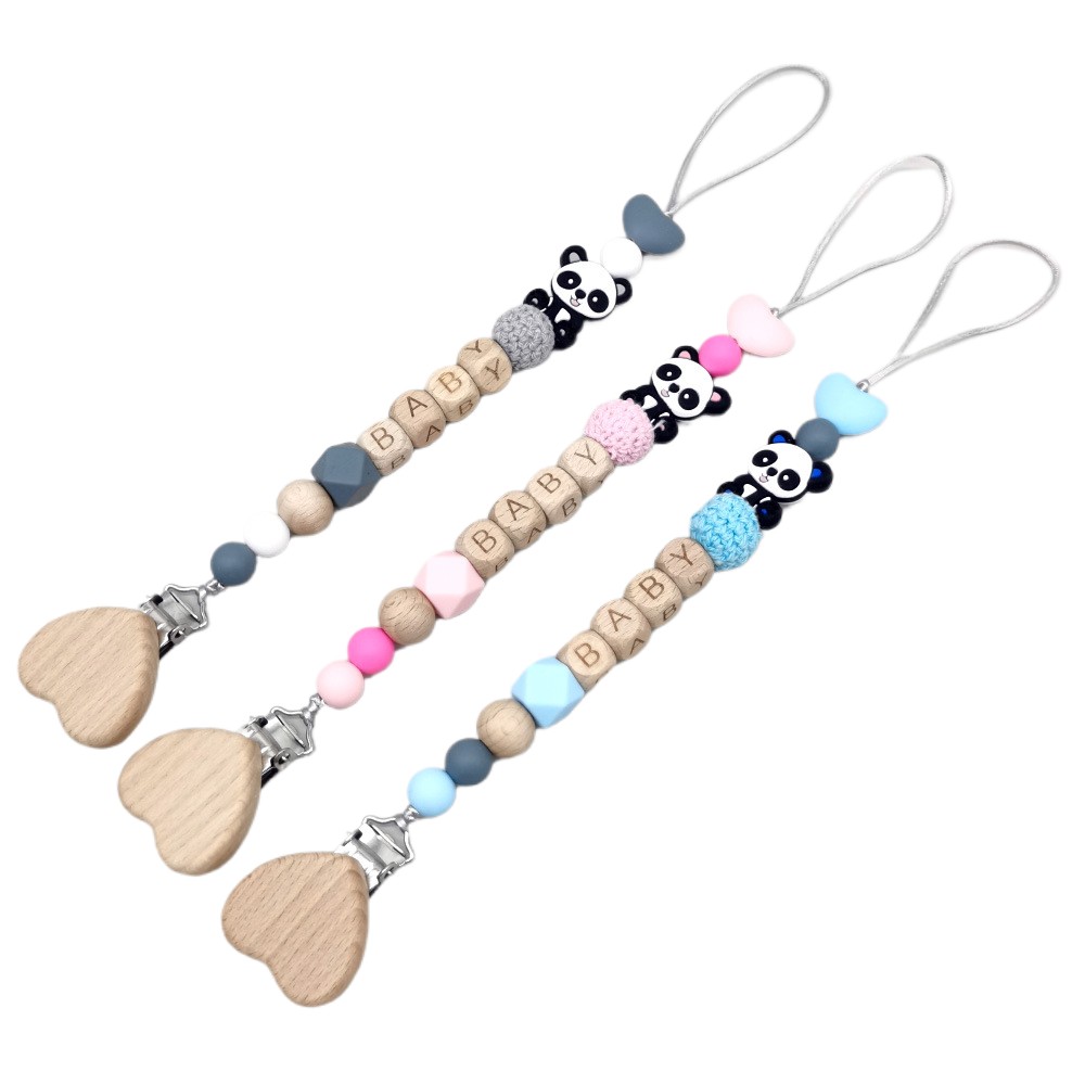 โซ่จุกนมหลอกเด็กแบบไม้ ดีไซน์ส - Baby Products 1 Year บทวิจารณ์และราคา