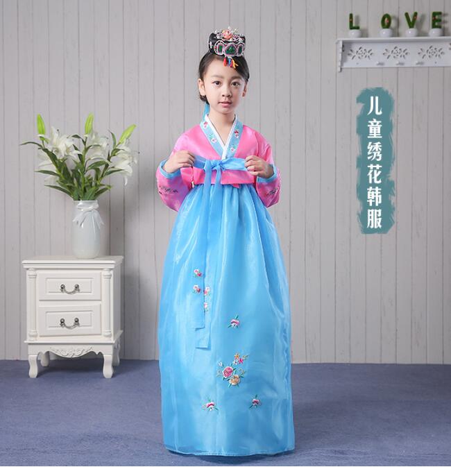 ชุดฮันบกสาวชุดเด็กเสื้อผ้าเต้น - Baby Products Korea บทวิจารณ์และราคา