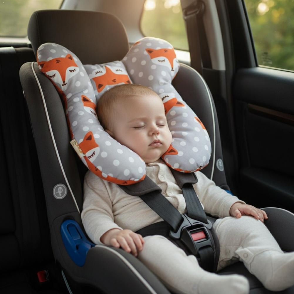 อุปกรณ์เสริมรถเข็นเด็ก หมอนรอง - Anti-Roll Baby Pillow บทวิจารณ์และราคา