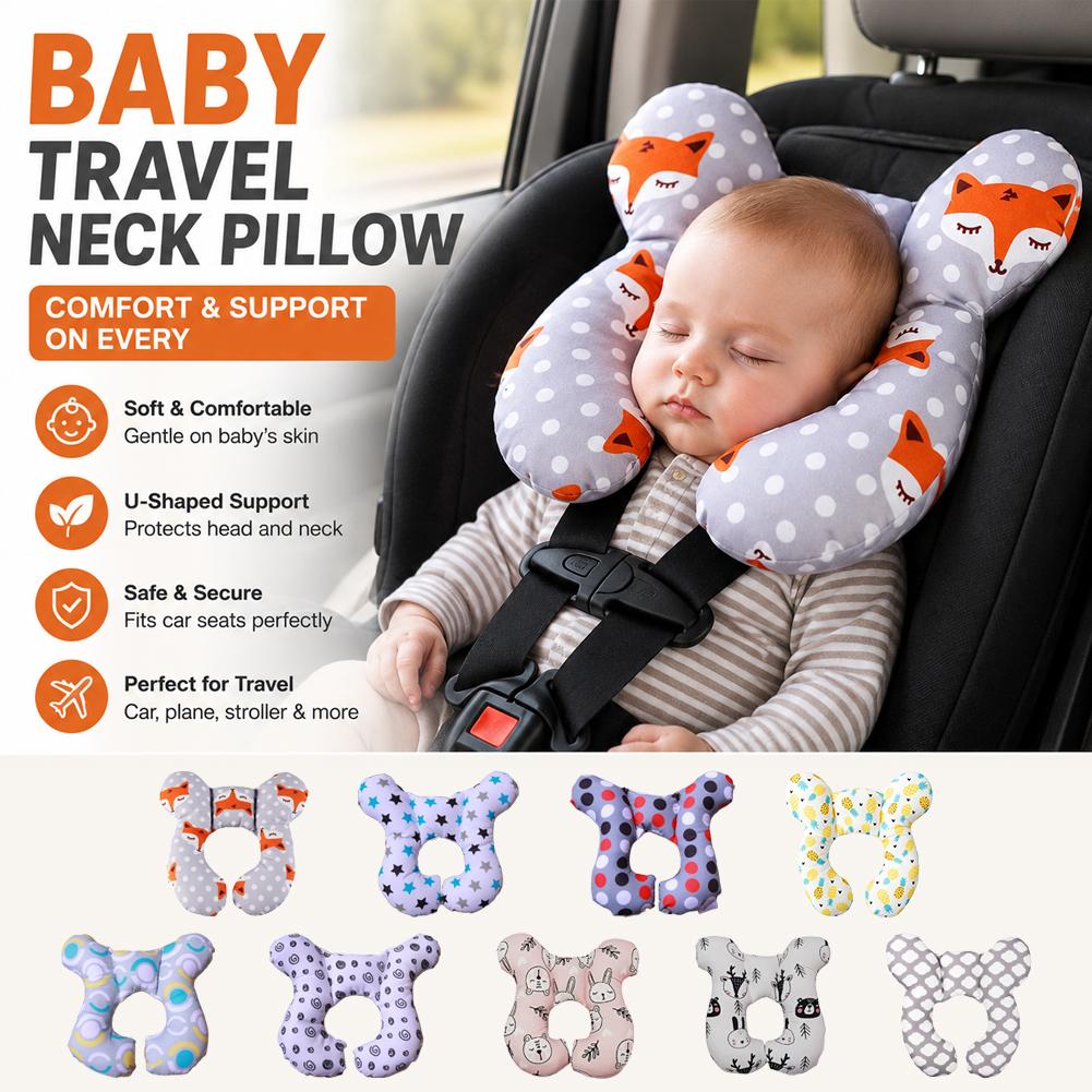 อุปกรณ์เสริมรถเข็นเด็ก หมอนรอง - Anti-Roll Baby Pillow บทวิจารณ์และราคา