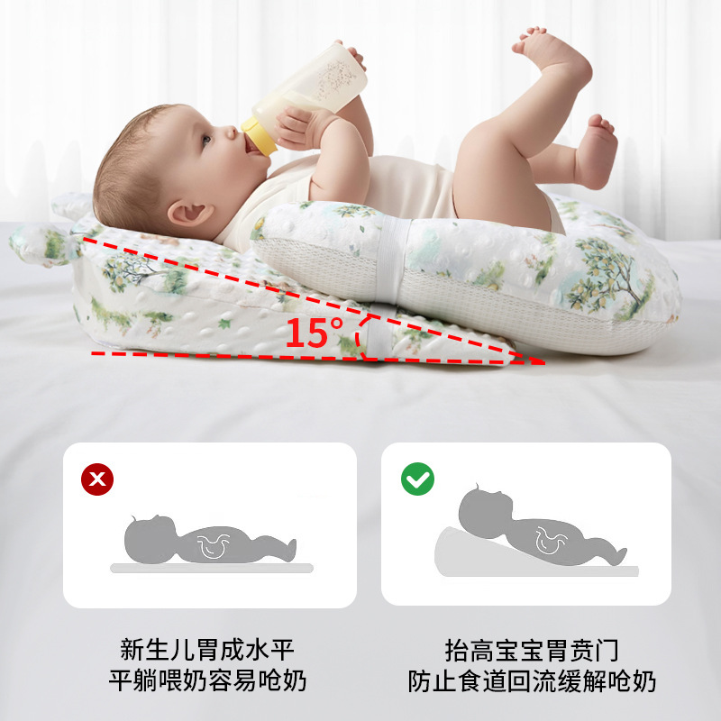 หมอนเด็ก หมอนป้องกันศีรษะสำหรั - Anti-Roll Baby Pillow บทวิจารณ์และราคา