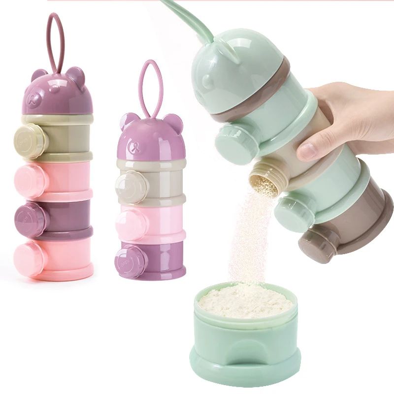 กล่องเก็บอาหารเด็กแบบพกพา 3/4  - Baby Products Distributor บทวิจารณ์และราคา
